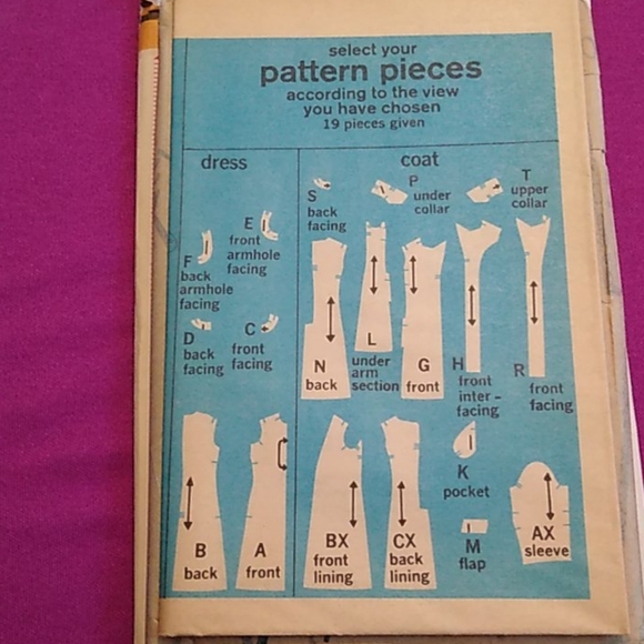 Simplicity 9867 Vintage pattern Uncut - Picture 4 of 4